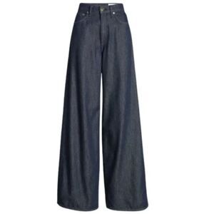 Rag & Bone Sofie High Rise Ultra Wide Leg Jeans, size 26